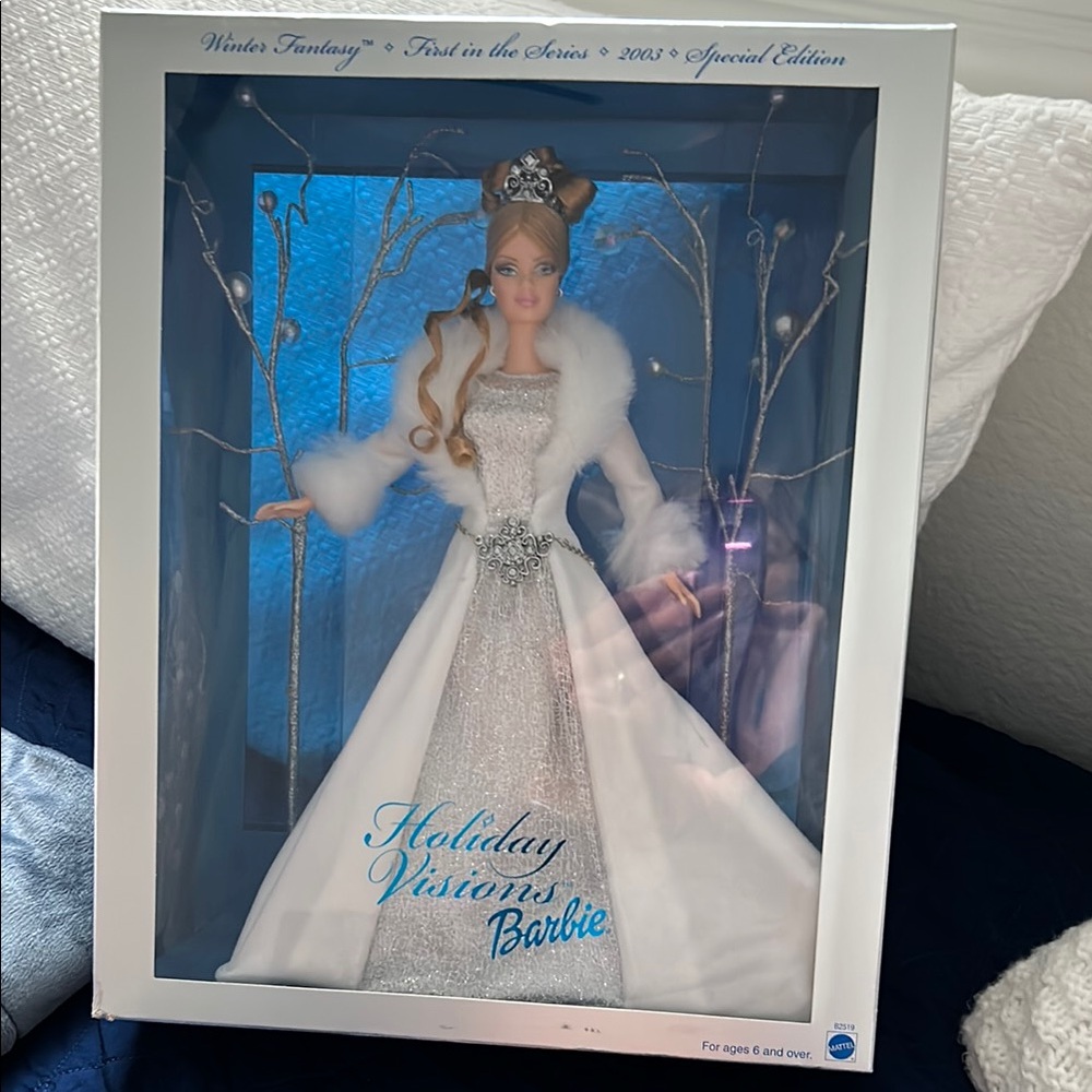 Barbie Holiday Visions Doll - White and Silver